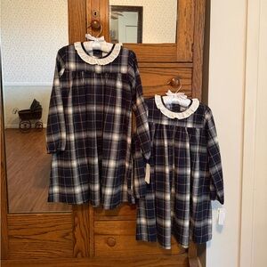 Edgehill Collection Plaid Dresses Size 5 & 6